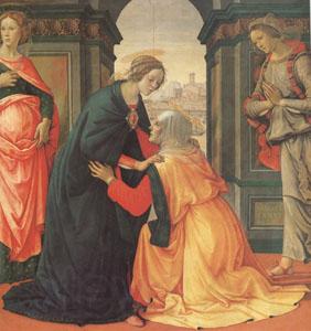 Domenico Ghirlandaio The Visitation (mk05) Spain oil painting art